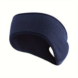 Fleece Earmuffs Headband, Sports Winter Headband For Men And Women