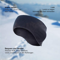Fleece Earmuffs Headband, Sports Winter Headband For Men And Women