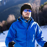 Fleece Earmuffs Headband, Sports Winter Headband For Men And Women