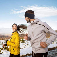 Fleece Earmuffs Headband, Sports Winter Headband For Men And Women
