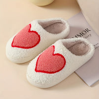 Cartoon Christmas Deer Slippers - Easy Slip-On, Comfortable Round Toe, Anti-Slip, Ultra-Soft Fuzzy, Warm and Toasty, Plush and Cozy - Perfect for Home Wear, Ideal Indoor Shoes for Cold Winter Days