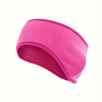 Fleece Earmuffs Headband, Sports Winter Headband For Men And Women