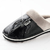 Men's Slippers Home Winter Indoor Warm Shoes Thick Bottom Plush House Slippers Classic Men Cotton Shoes