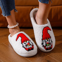 Cartoon Christmas Deer Slippers - Easy Slip-On, Comfortable Round Toe, Anti-Slip, Ultra-Soft Fuzzy, Warm and Toasty, Plush and Cozy - Perfect for Home Wear, Ideal Indoor Shoes for Cold Winter Days