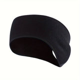 Fleece Earmuffs Headband, Sports Winter Headband For Men And Women