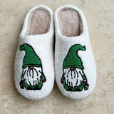 Cartoon Christmas Deer Slippers - Easy Slip-On, Comfortable Round Toe, Anti-Slip, Ultra-Soft Fuzzy, Warm and Toasty, Plush and Cozy - Perfect for Home Wear, Ideal Indoor Shoes for Cold Winter Days