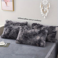 3pcs Soft Plush Duvet Cover Set for Winter - Thickened Bedding for Bedroom and Guest Room - Includes 1 Duvet Cover and 2 Pillowcases (Core Not Included)