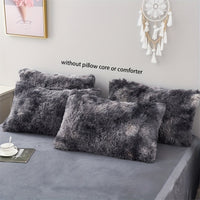 3pcs Soft Plush Duvet Cover Set for Winter - Thickened Bedding for Bedroom and Guest Room - Includes 1 Duvet Cover and 2 Pillowcases (Core Not Included)