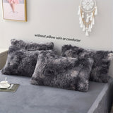 3pcs Soft Plush Duvet Cover Set for Winter - Thickened Bedding for Bedroom and Guest Room - Includes 1 Duvet Cover and 2 Pillowcases (Core Not Included)