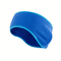 Fleece Earmuffs Headband, Sports Winter Headband For Men And Women