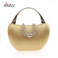 Free Shipping Gold Wedding Purse Female Handbag WY214