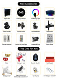 US Local Video 360 Picture Booth Portable Rotate 360 Camera 360 Photobooth
