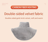 Electric Heating shoulder Neck Pad Massager USB Cervical Brace Wrap Thermal Compress Relieve Pain Fatigue Warm Back Brace Tool