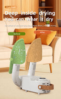 Q1 Household Shoe Warmer Heater Quick Drying Deodorizing Sterilizing Shoe Dryer  Intelligent Timer Shoe Dryer  Adjustable Dryer