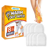 6 Pcs Body Warmer Stick Lasting Heat Patch Keep Hand Leg Foot Warmer Paste Pads Heating Pad Outdoor Activities