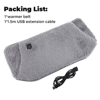 Electric Heating Belt USB Hand Warmer Winter Heater Waist Warmers Hot Compress Therapy Abdominal Lumbar Uterus Warming Pad