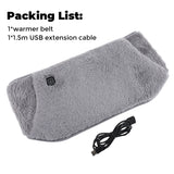 Electric Heating Belt USB Hand Warmer Winter Heater Waist Warmers Hot Compress Therapy Abdominal Lumbar Uterus Warming Pad