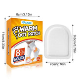 6 Pcs Body Warmer Stick Lasting Heat Patch Keep Hand Leg Foot Warmer Paste Pads Heating Pad Outdoor Activities