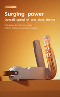 Q1 Household Shoe Warmer Heater Quick Drying Deodorizing Sterilizing Shoe Dryer  Intelligent Timer Shoe Dryer  Adjustable Dryer