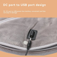 Electric Heating shoulder Neck Pad Massager USB Cervical Brace Wrap Thermal Compress Relieve Pain Fatigue Warm Back Brace Tool