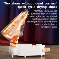 Q1 Household Shoe Warmer Heater Quick Drying Deodorizing Sterilizing Shoe Dryer  Intelligent Timer Shoe Dryer  Adjustable Dryer