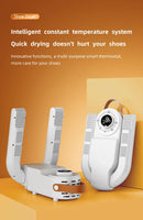 Q1 Household Shoe Warmer Heater Quick Drying Deodorizing Sterilizing Shoe Dryer  Intelligent Timer Shoe Dryer  Adjustable Dryer