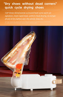 Q1 Household Shoe Warmer Heater Quick Drying Deodorizing Sterilizing Shoe Dryer  Intelligent Timer Shoe Dryer  Adjustable Dryer