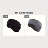 Fleece Earmuffs Headband, Sports Winter Headband For Men And Women