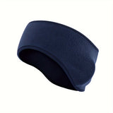 Fleece Earmuffs Headband, Sports Winter Headband For Men And Women