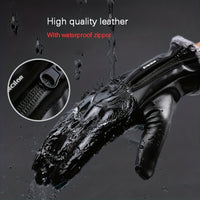 Winter Men Women Cycling Bike Gloves Full Finger Warm Fleece Cold Snow Gloves Windproof Anti-slip Touch Screen Ski Outdoor Sports Gloves