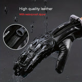 Winter Men Women Cycling Bike Gloves Full Finger Warm Fleece Cold Snow Gloves Windproof Anti-slip Touch Screen Ski Outdoor Sports Gloves