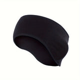 Fleece Earmuffs Headband, Sports Winter Headband For Men And Women
